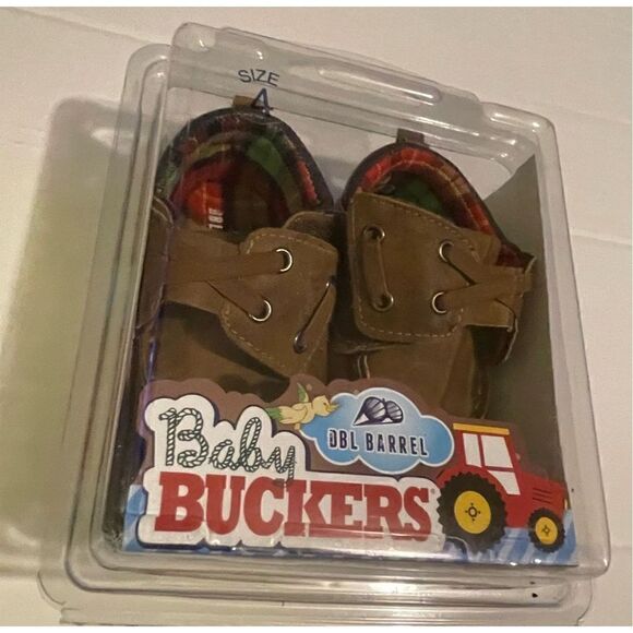 Baby BUCKERS DBL BARREL Easton Infant Size 4 New - Picture 1 of 13